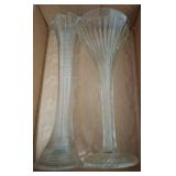 Clear Glass Vases