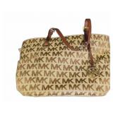Michael Kors Brown Logo Tote Bag