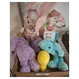 Plush Rabbits and Annalee Dolls