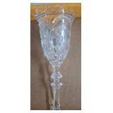 Handcut Lead Crystal Dinner Bell 8.5"