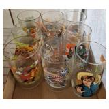 8 Collectible Character Glasses