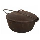 Cast Iron Dutch Oven with Lid and Bail Handle