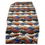 Printed Fabric Yardage Mountain Landscape