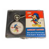 Mickey Mouse Bicentennial Pocket Watch