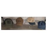 4 Branded Baseball Caps