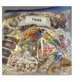 Costume Jewelry Lot in Bag