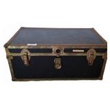 Large Black Storage Trunk 31x17x15 Inch