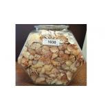 Large Glass Jar Filled With Assorted SeaShell