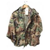 US Army Woodland Camouflage Cold Weather PUCOAT