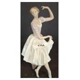 Lladro Porcelain "weary"Ballerina Figurine