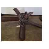 48in Five-Blade Ceiling Fan With Light