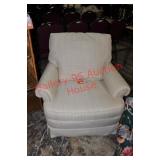 Silk Blend Upholstered Lounge Chair