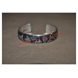 Navajo Silver Story Teller Bracelet Navajo Silver Story Teller Bracelet
