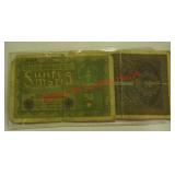 2 1919 50 Mark Notes 2 1919 50 Mark Notes