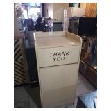 TRASH STATION 22" X 22" X 46" TALL