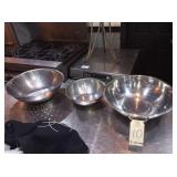 ASSORTED SS STRAINERS