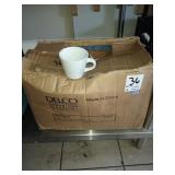 LOT OF 36 NEW DELCO CERAMICOR CLEARPAK CUPS