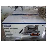 NEW WARING COMMERCIAL BELGIAN WAFFLE MAKER WW15015