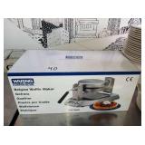 NEW WARING COMMERCIAL BELGIAN WAFFLE MAKER WW15015