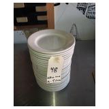 NEW BUFFALO CHINA 8" PLATES