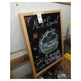 SANDWICH MENU BLACKBOARD