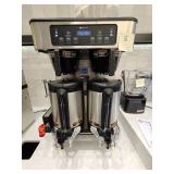 BUNN COFFEE BREWING SYSTEM MODEL ICB TWIN SH