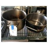 POTS (1) 10" X 6" (1) 10" X 5"