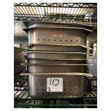 PERFORATED PANS 10" X 13" X 4"