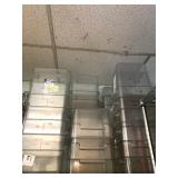 LOT OF 35 ASSORTED PLASTIC BINS