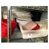 LOT ASSORTED SIZE LIDS