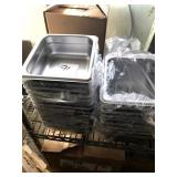 LOT OF 23 NEW BAIN MARIE PANS