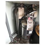 CHROME FIRE EXTINGUISHERS