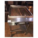 TEC 25" CHARBROILER GRILL ON STAND