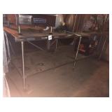 96" X 36" SS TABLE