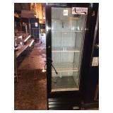 AVANTCO SELF CONTAINED GLASS DOOR REFRIGERATOR