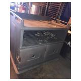 CAMBRO BIN CART 41" X 26" X 41"