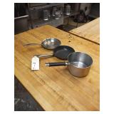 ASSORTED PANS & POTS