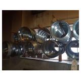 LOT OF 153 CAKE PANS WITH FALSE BOTTOMS