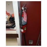 RED FIRE EXTINGUISHERS