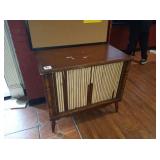 WOOD CABINET 36" X 21" X 31" TALL