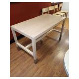 WOOD TABLE 52" X 28" X 30" TALL