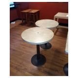 ROUND TOP 2 SEAT TABLES