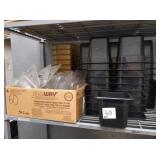 LOT OF 55 PLASTIC INSERT BINS