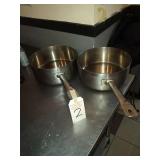 VOLLRATH CENTURIAN 7 QT SS INDUCTION SAUTE POTS