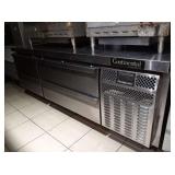 CONTINENTAL 6 FT REFRIGERATED GRILL STAND 4 DRAWER