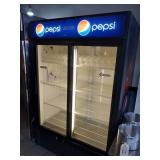 TRUE 2 SLIDING DOOR SELF CONTAINED REFRIGERATOR