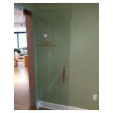 84" X 36" GLASS DOOR
