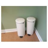 PEDAL TRASH CANS