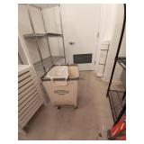 SEVILLE INDUSTRIAL MINI LAUNDRY CART