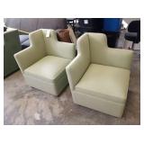 FABRIC CHAIRS MINT GREEN 29" X 29"
